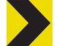 Hazard Marker Chevron 600x600 Class 1 Reflective