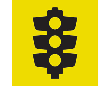 Traffic Signals 600x600 Class 1 Reflective