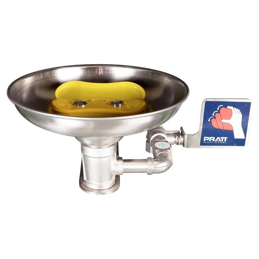 Wall Mounted Eye & Face Wash, With Bowl - No Foot Treadle SE400