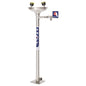 Pedestal Mounted Eye Wash With Bowl - No Foot Treadle SE545