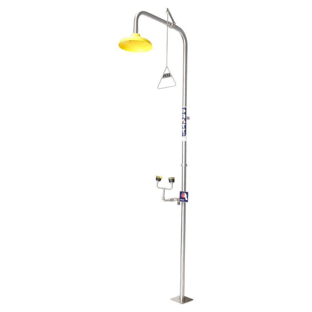 Combination Shower With Eye Wash - No Bowl Or Foot Treadle SE675