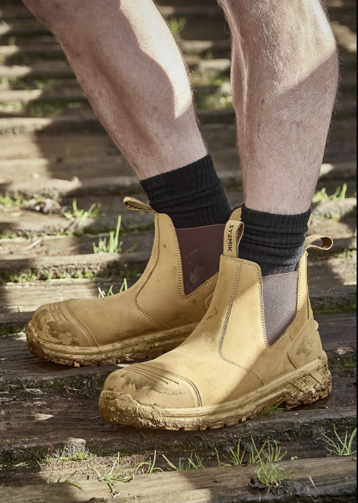 Syzmik UltraFort ESG Elastic Side Gusset Safety Boot - Toe Guard