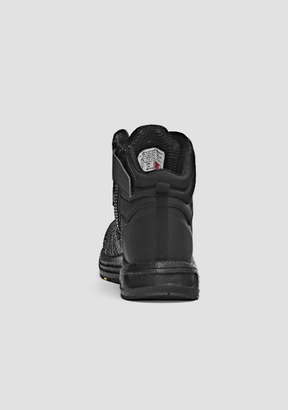 Syzmik UltraLite Mid Zip Black Reflective Safety Boot