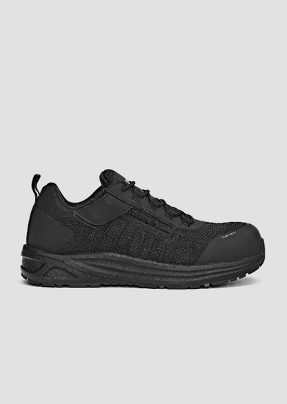 Syzmik UltraLite Lo Black Zip Safety Shoe