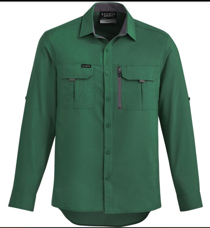 ZW460 Syzmik Mens Outdoor Long Sleeve Shirt