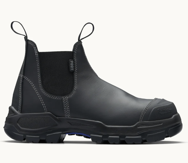 Blundstone 9001 Rotoflex Black Elastic Sided Safety Boots