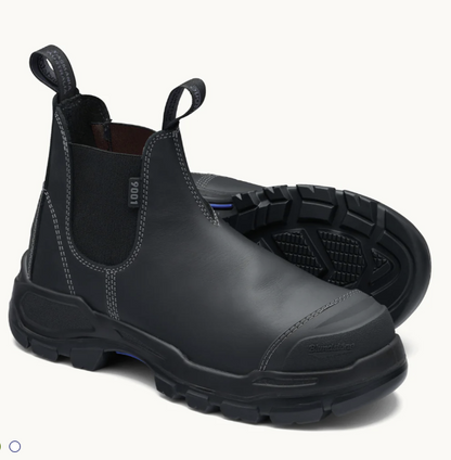 Blundstone 9001 Rotoflex Black Elastic Sided Safety Boots