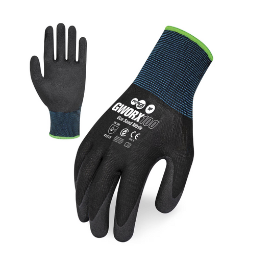 SHQ100 Eco Sand Nitrile Gloves