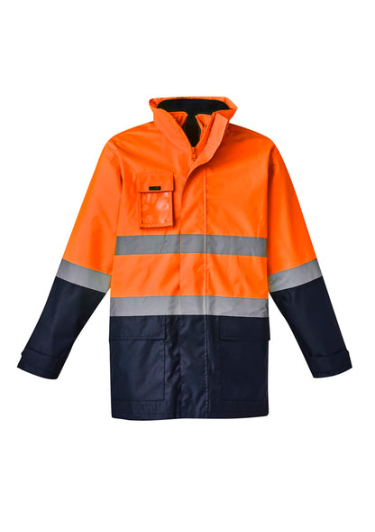 ZJ220 Syzmik Mens Hi Vis Basic 4 In 1 Waterproof Jacket