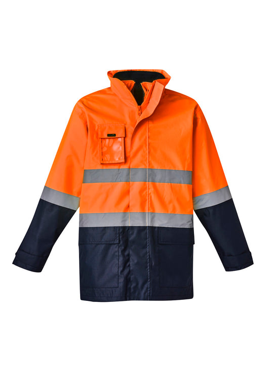 ZJ220 Syzmik Mens Hi Vis Basic 4 In 1 Waterproof Jacket
