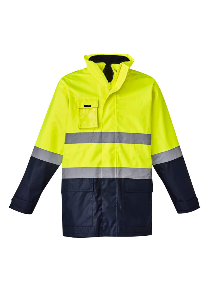 ZJ220 Syzmik Mens Hi Vis Basic 4 In 1 Waterproof Jacket