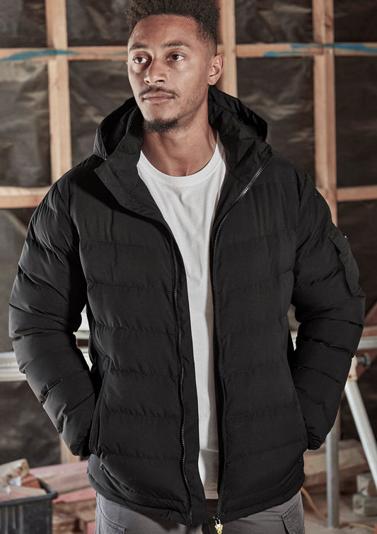ZJ240 Syzmik Unisex Streetworx Hooded Puffer Jacket