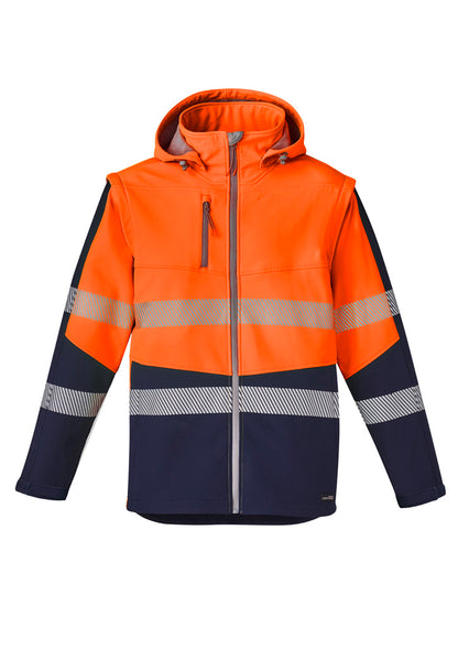 ZJ453 Syzmik Unisex Streetworx 2 In 1 Stretch Softshell Jacket