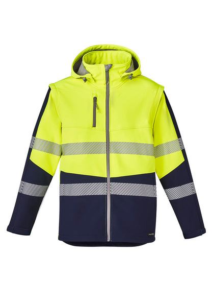 ZJ453 Syzmik Unisex Streetworx 2 In 1 Stretch Softshell Jacket