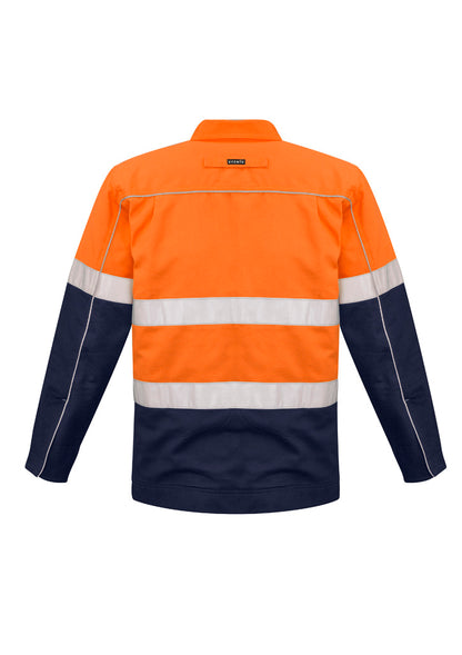 ZJ590 Syzmik Mens Hi Vis Cotton Drill Jacket
