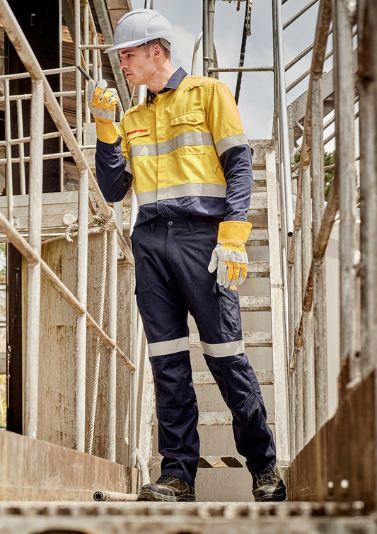 ZP521 Syzmik Mens HRC2 Flame Taped Cargo Pant