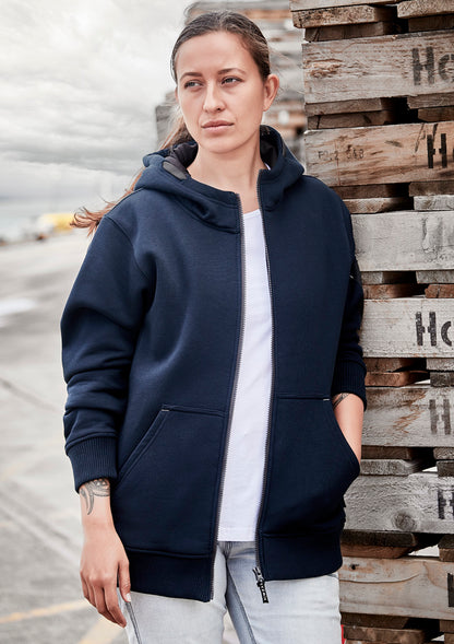 ZT468 Syzmik Unisex Zip Front Multi-Pocket Hoodie