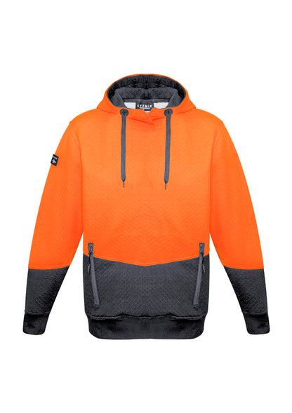 ZT477 Syzmik Unisex Hi Vis Textured Jacquard Hoodie