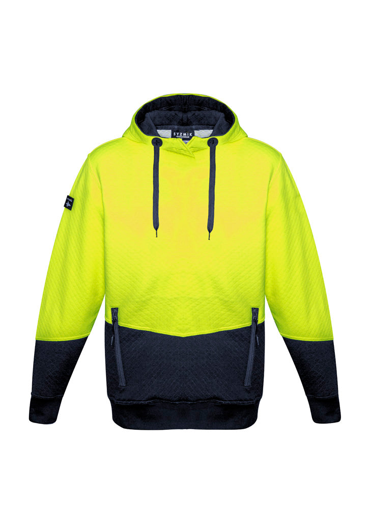 ZT477 Syzmik Unisex Hi Vis Textured Jacquard Hoodie