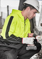 ZT485 Syzmik Unisex Hi Vis Full Zip Hoodie