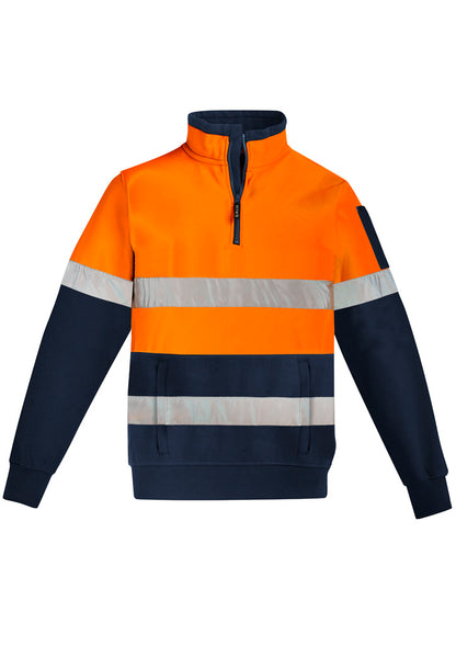 ZT567 Syzmik Unisex Hi Vis 1/4 Zip Pullover - Hoop Taped