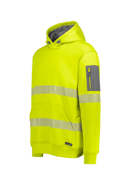 ZT867 Syzmik Unisex Streetworx Segmented Tape Water Resistant Hoodie