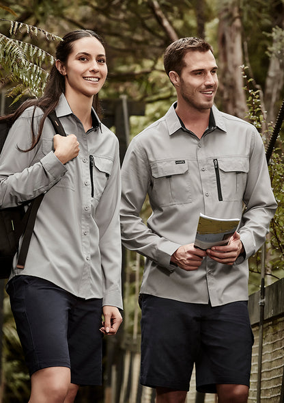 ZW460 Syzmik Mens Outdoor Long Sleeve Shirt