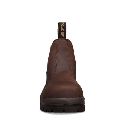 Oliver 45-627 Brown Elastic Sided Safety Boot