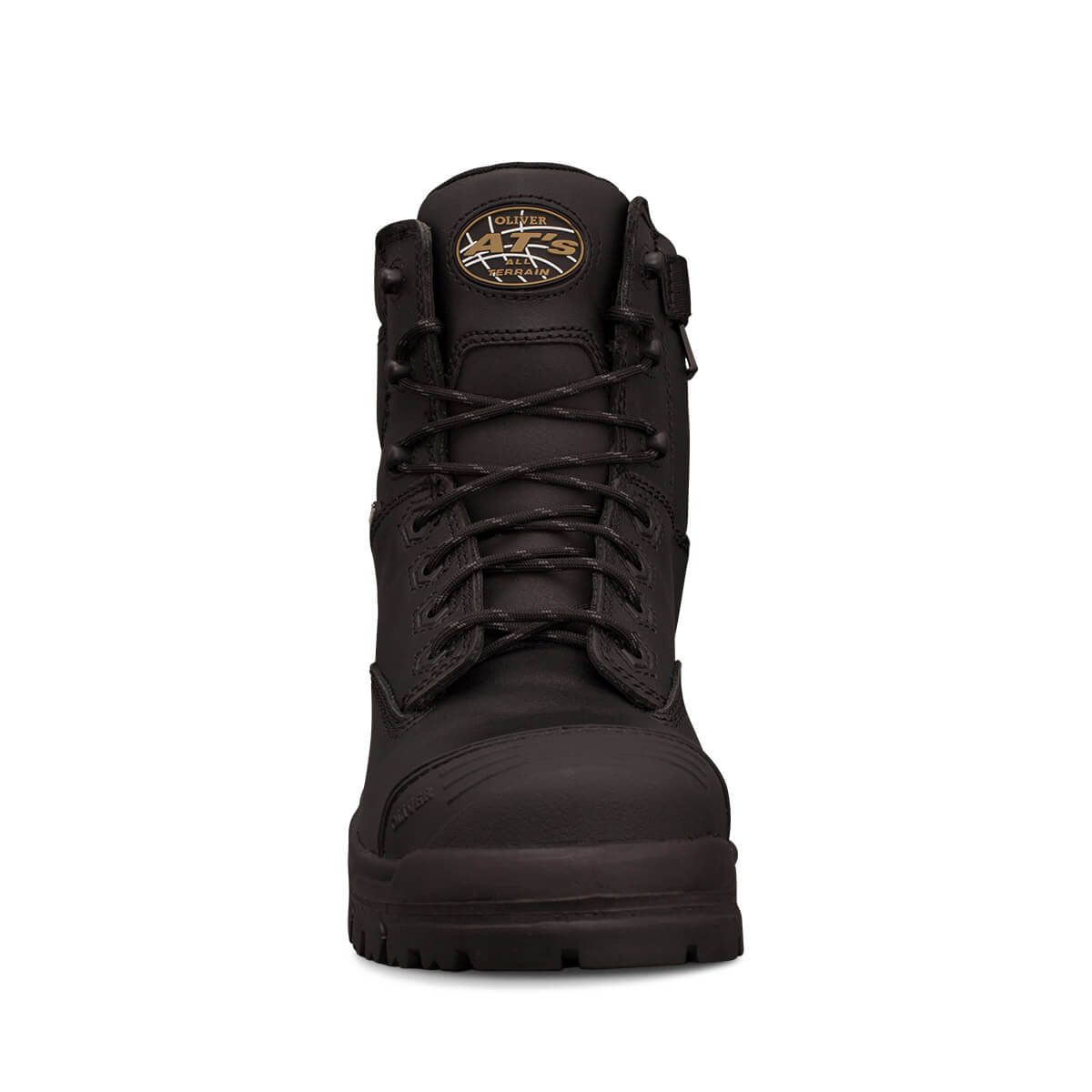 Oliver 45-645Z Black Lace/Zip Boots