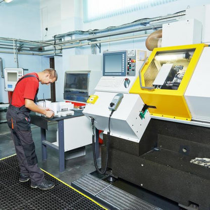 Safety Cushion Anti-Fatigue Mat Yellow Border