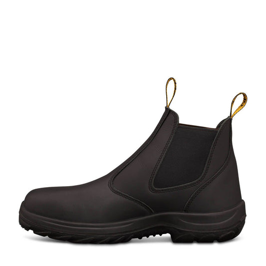 Oliver 34-620 Black Elastic Sided Safety Boot