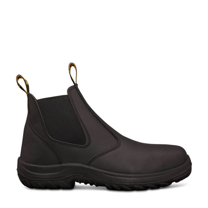 Oliver 34-620 Black Elastic Sided Safety Boot